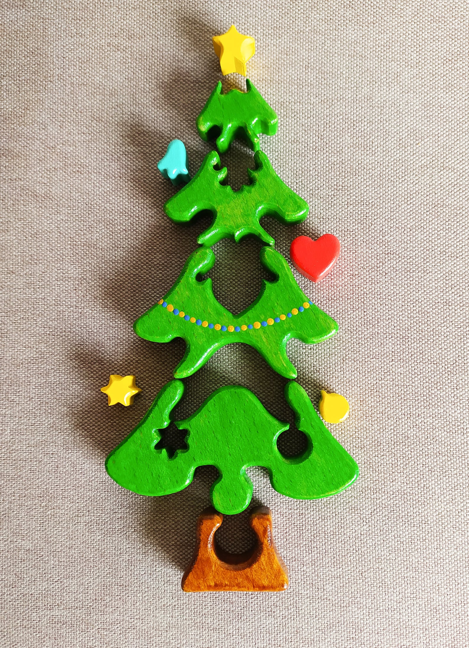 🌲Wooden Christmas Tree Puzzle🧩