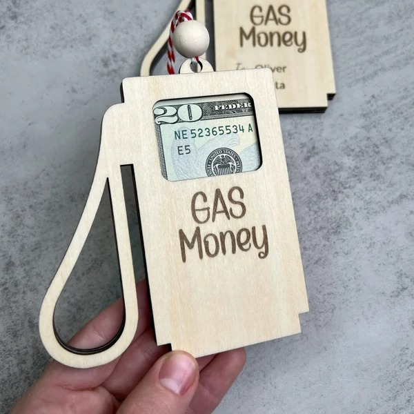 Gas Money Ornament Teen Gift