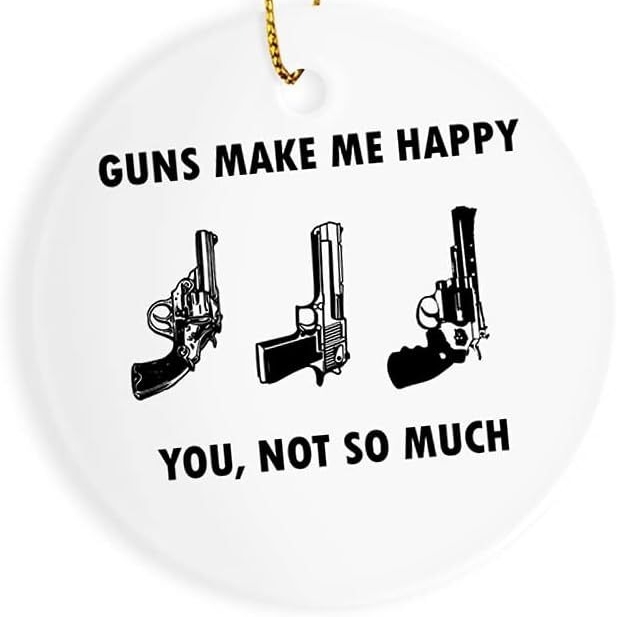 Target Shooting Ornament