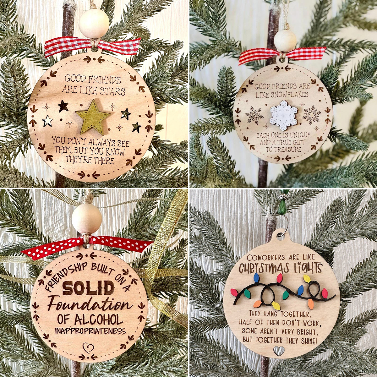 🥂Friends Christmas Decoration