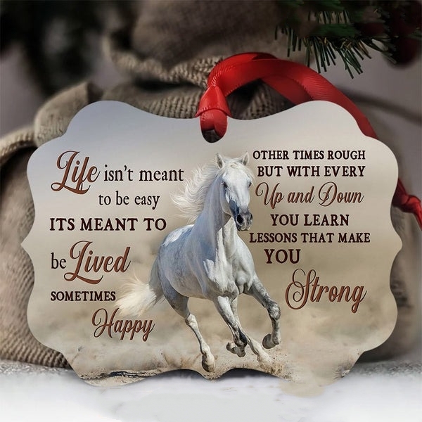 Horse Christmas Ornament