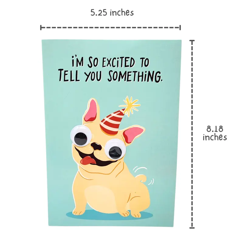 Farting Dog Birthday Card for Men