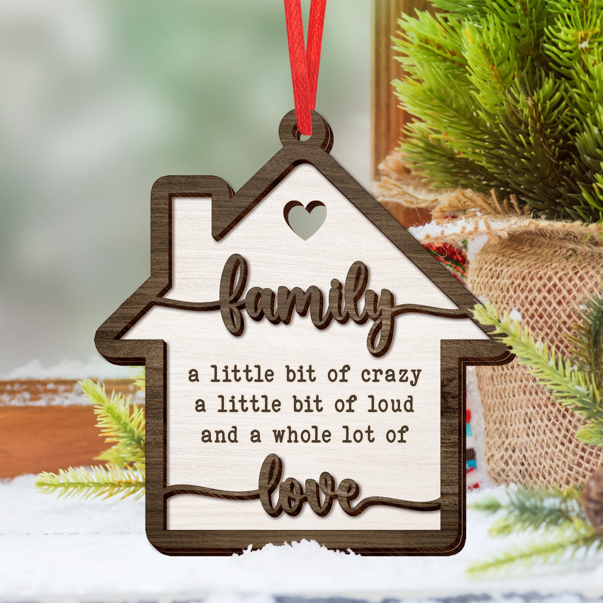Family Love Ornament