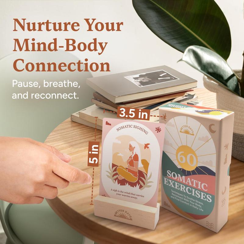 60 Somatic Therapy Exercise Cards