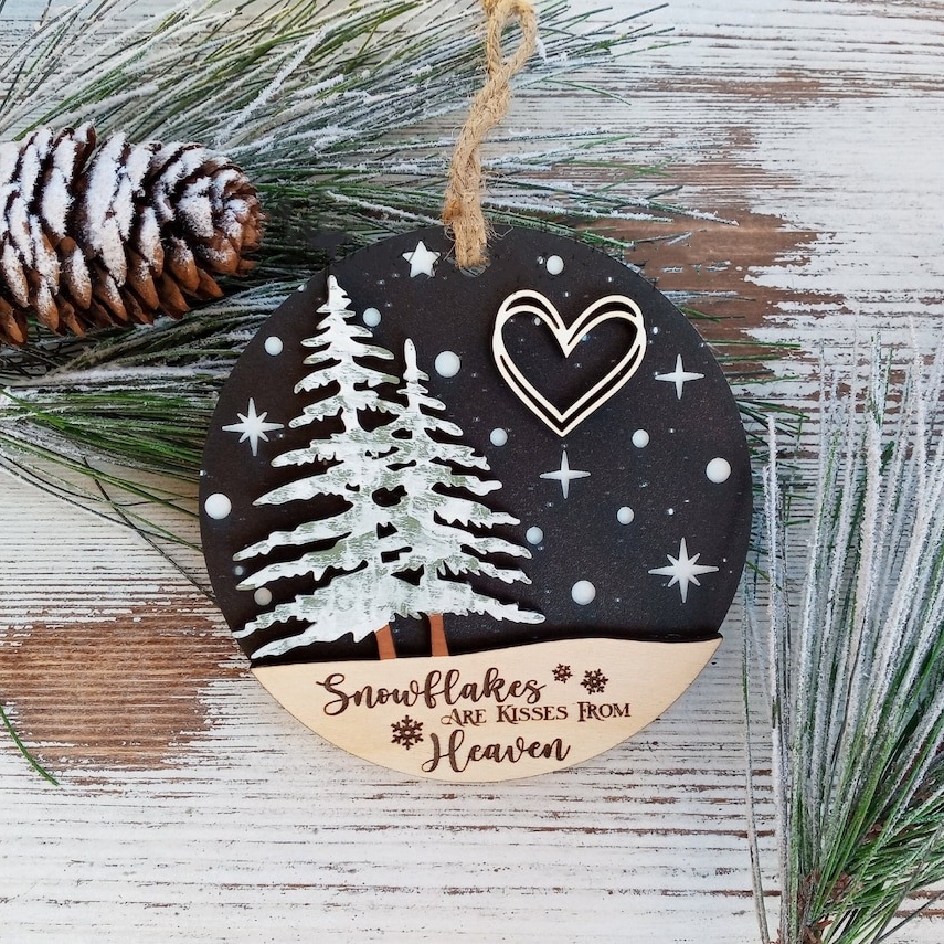 Memorial Moon Ornament