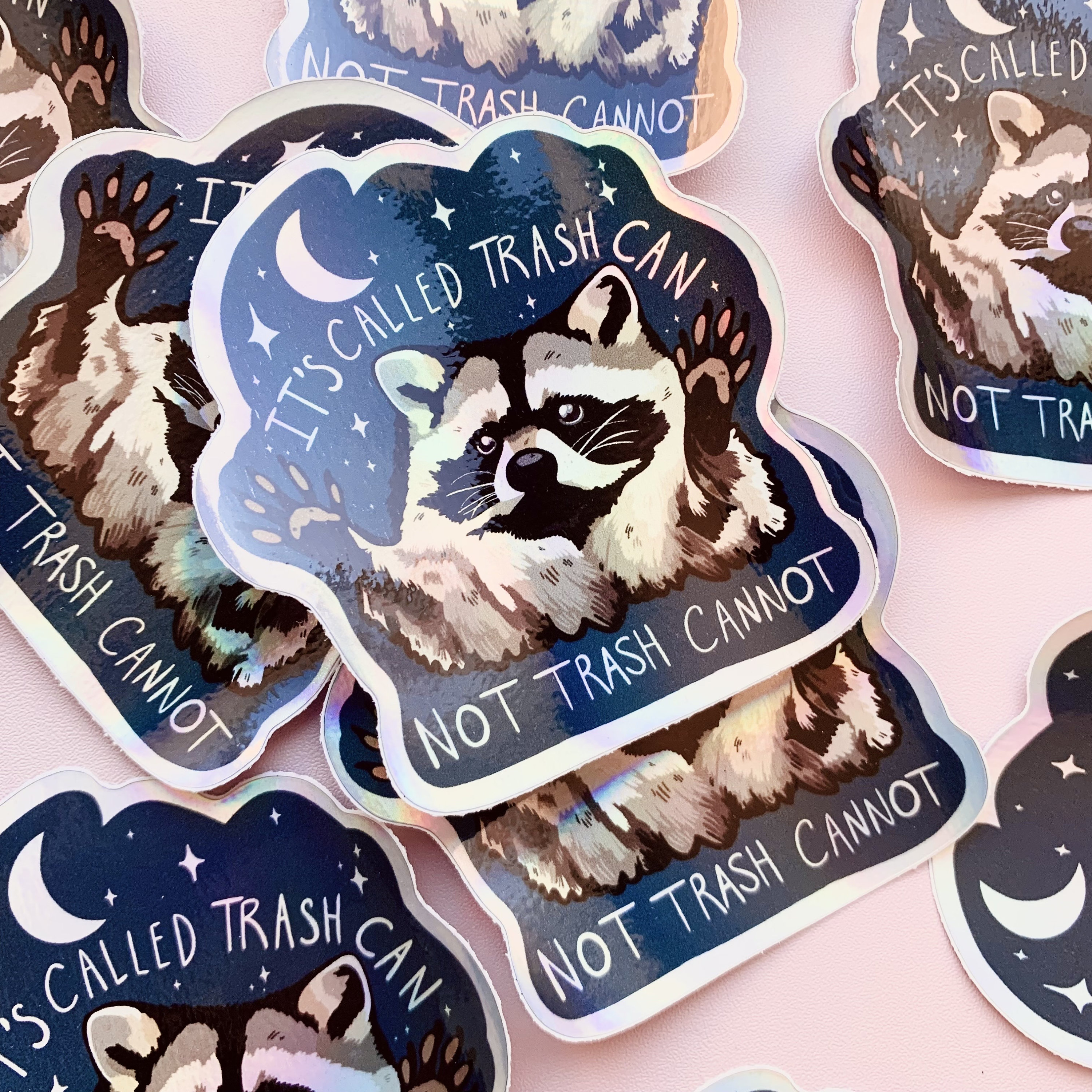 🦝🗑️Funny Raccoon Sticker