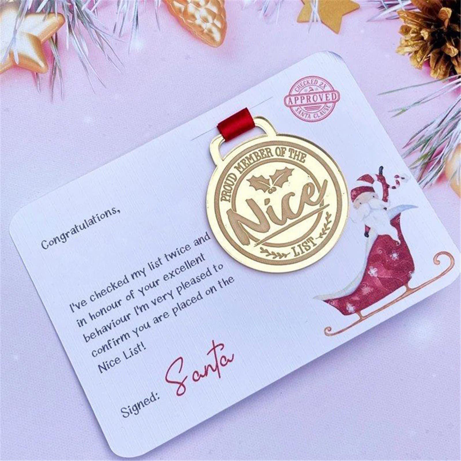 🎅Santa Gold Coins for Christmas Eve Boxes