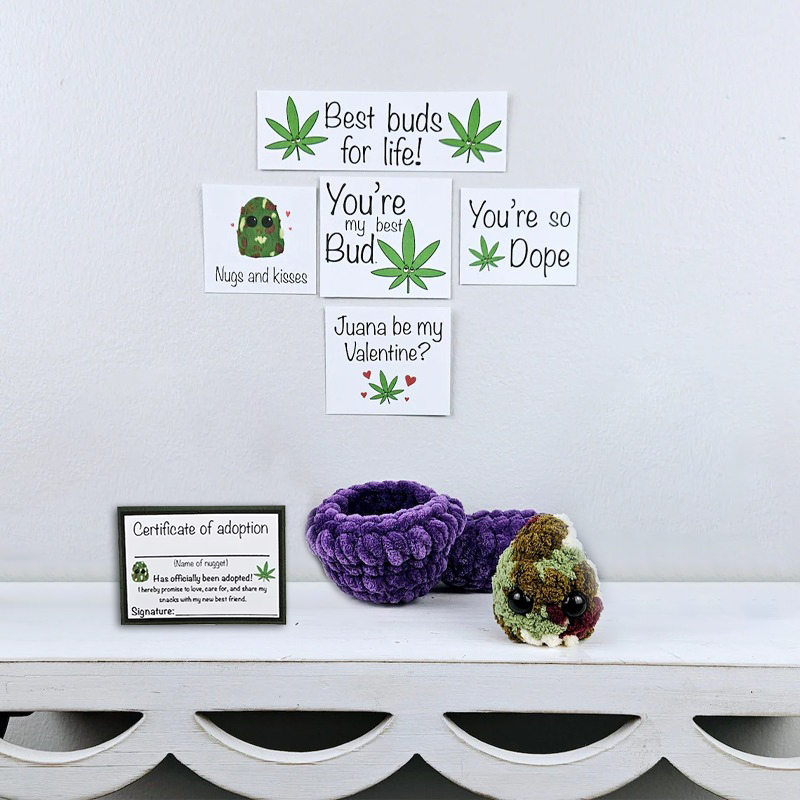 Weed Block Plush Toy