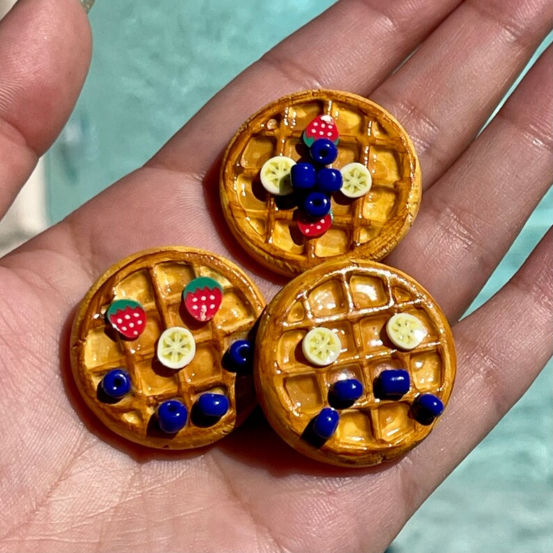 Waffle Magnet set Fridge magnets