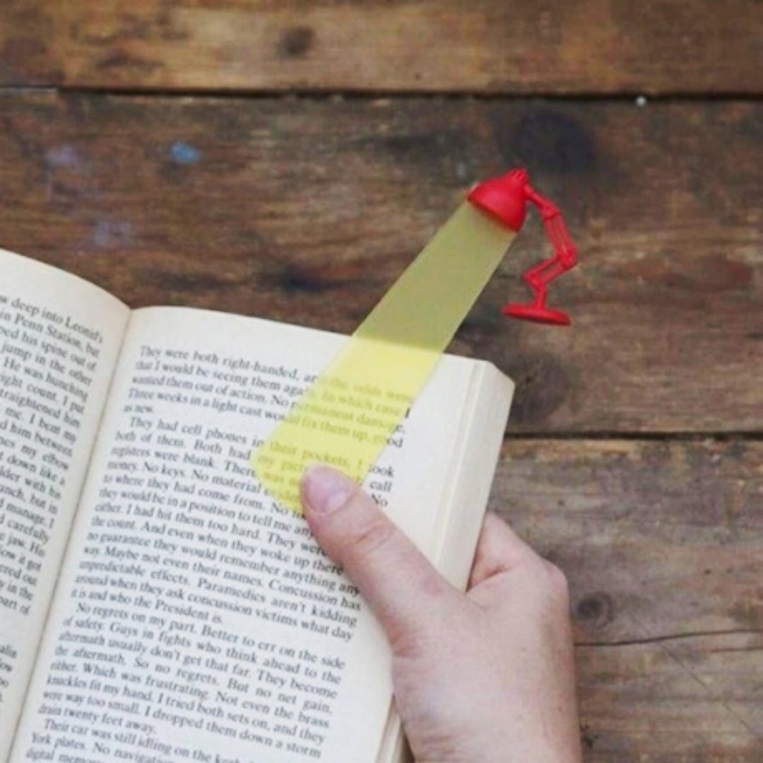 Cute Handmade Lamp Bookmark