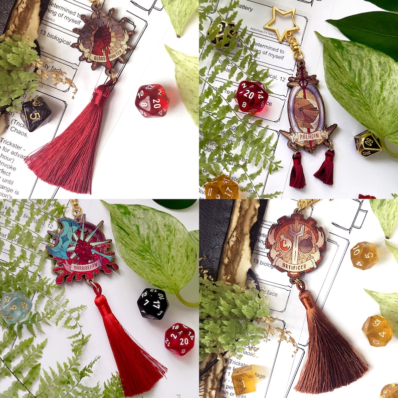 Character jewelry keychain