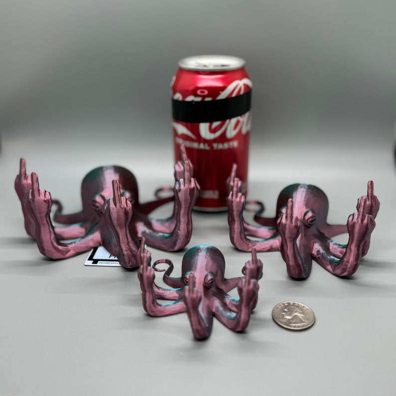 Middle Finger Octopus, Desk Companion