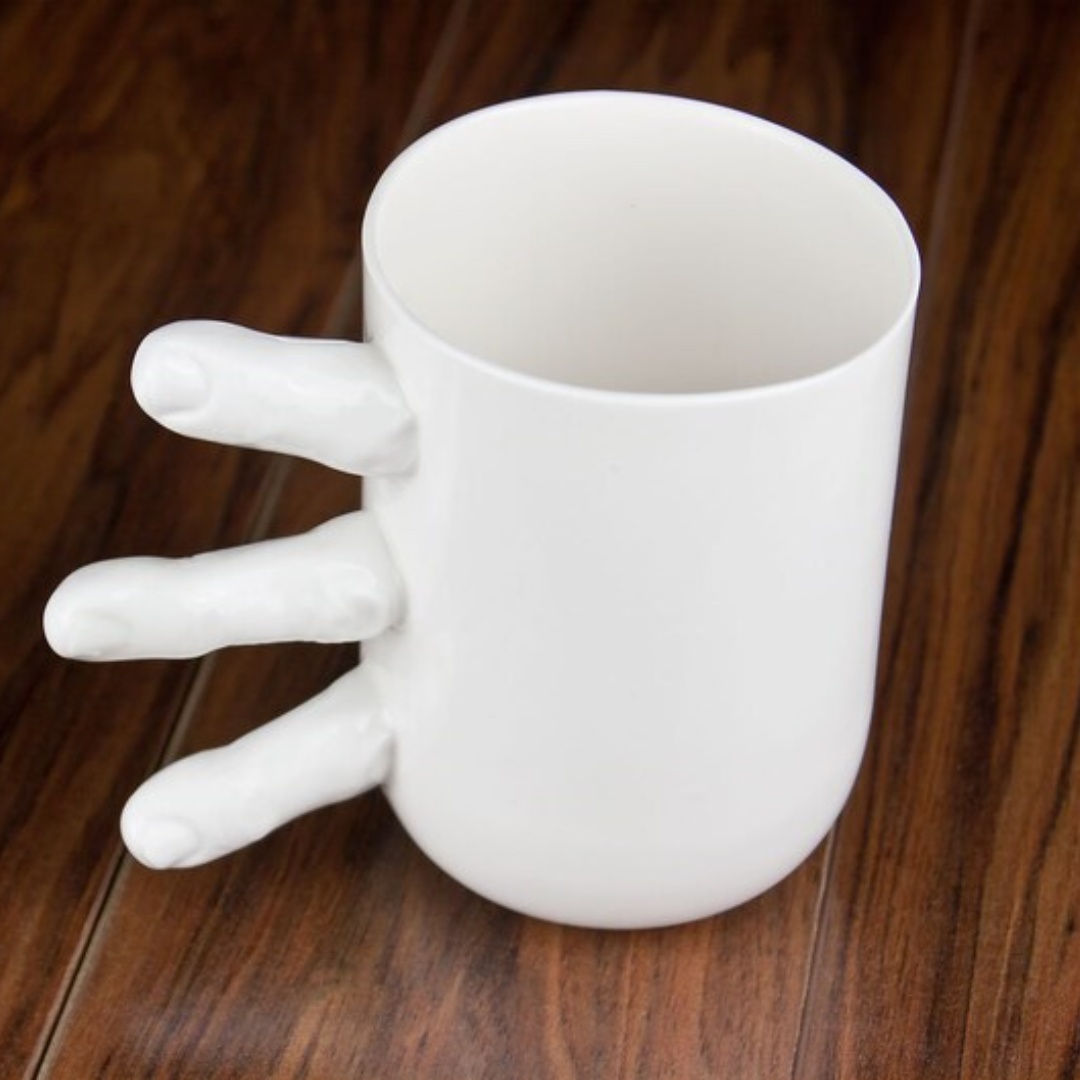 Funny Finger Mug