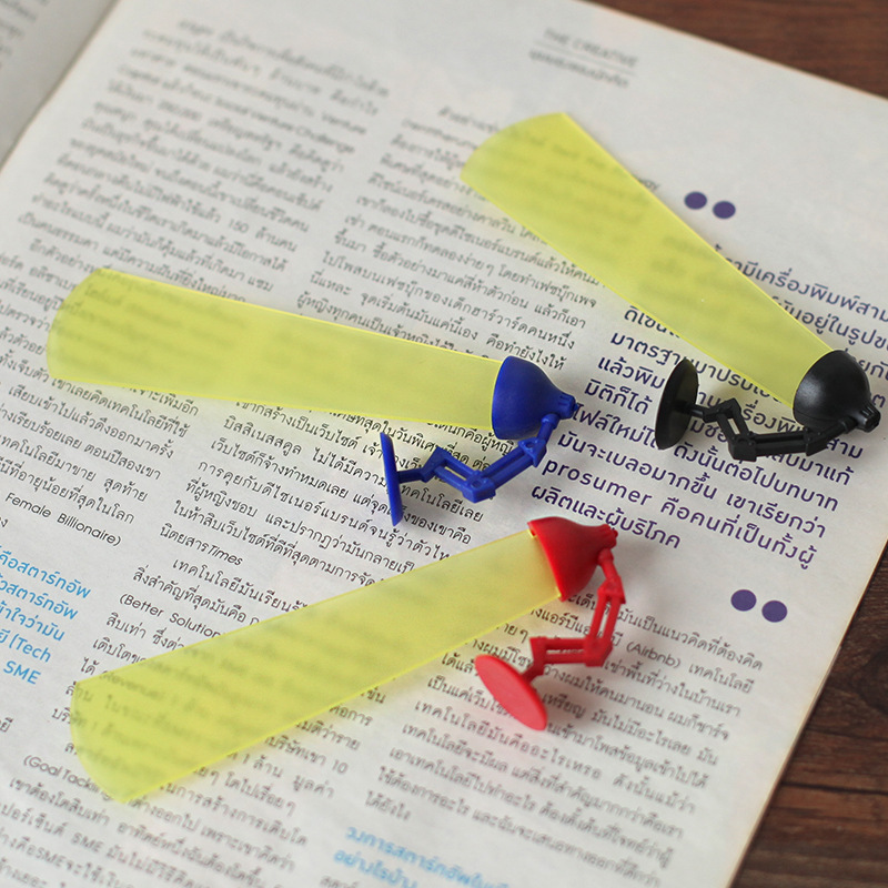 Cute Handmade Lamp Bookmark