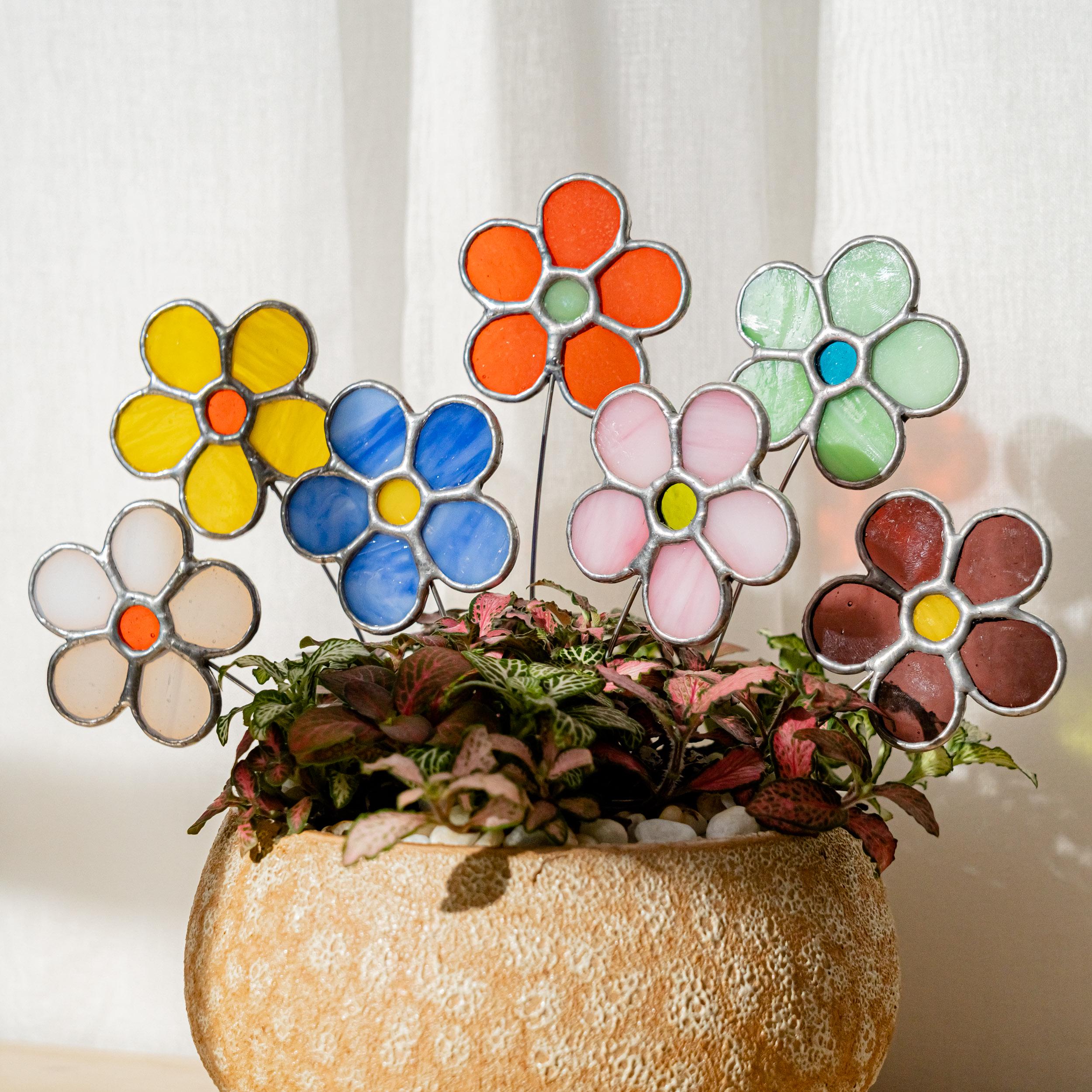🌼Flower Shaped Pot Decor