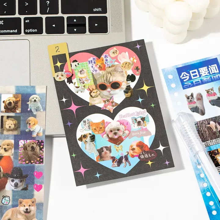 Fluffy Diary Sticker Book