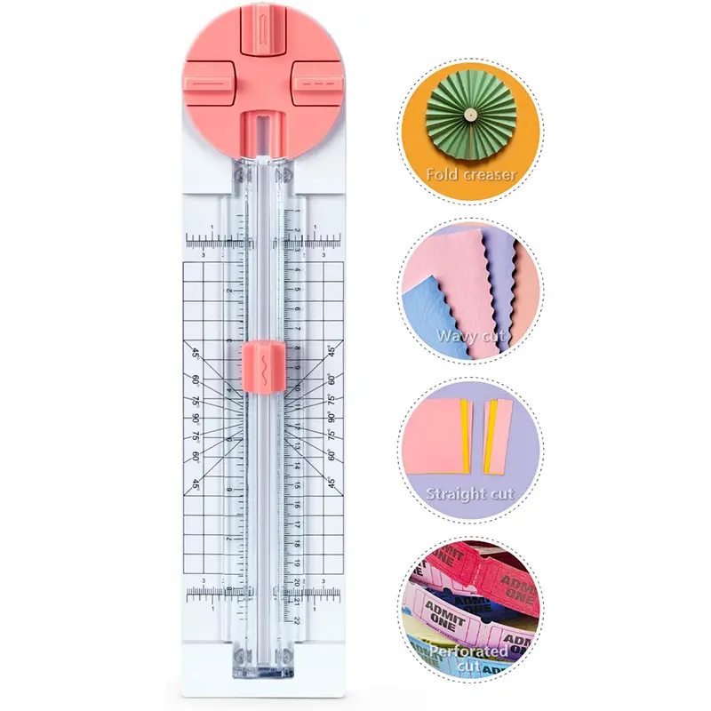 4-in-1 Paper Trimmer Multi-Function Scrapbooking Tool