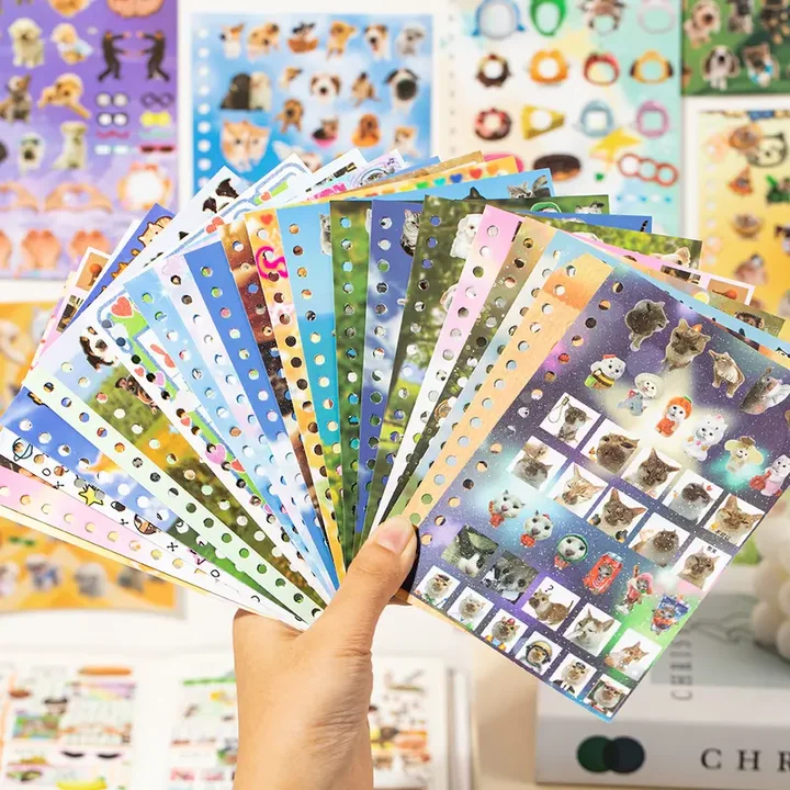 Fluffy Diary Sticker Book