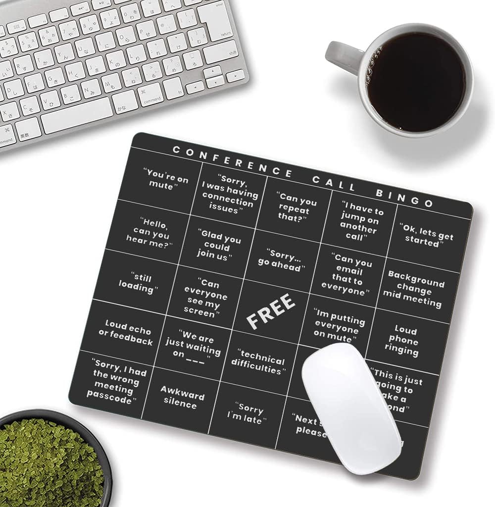Conference Call Bingo Mouse Pad