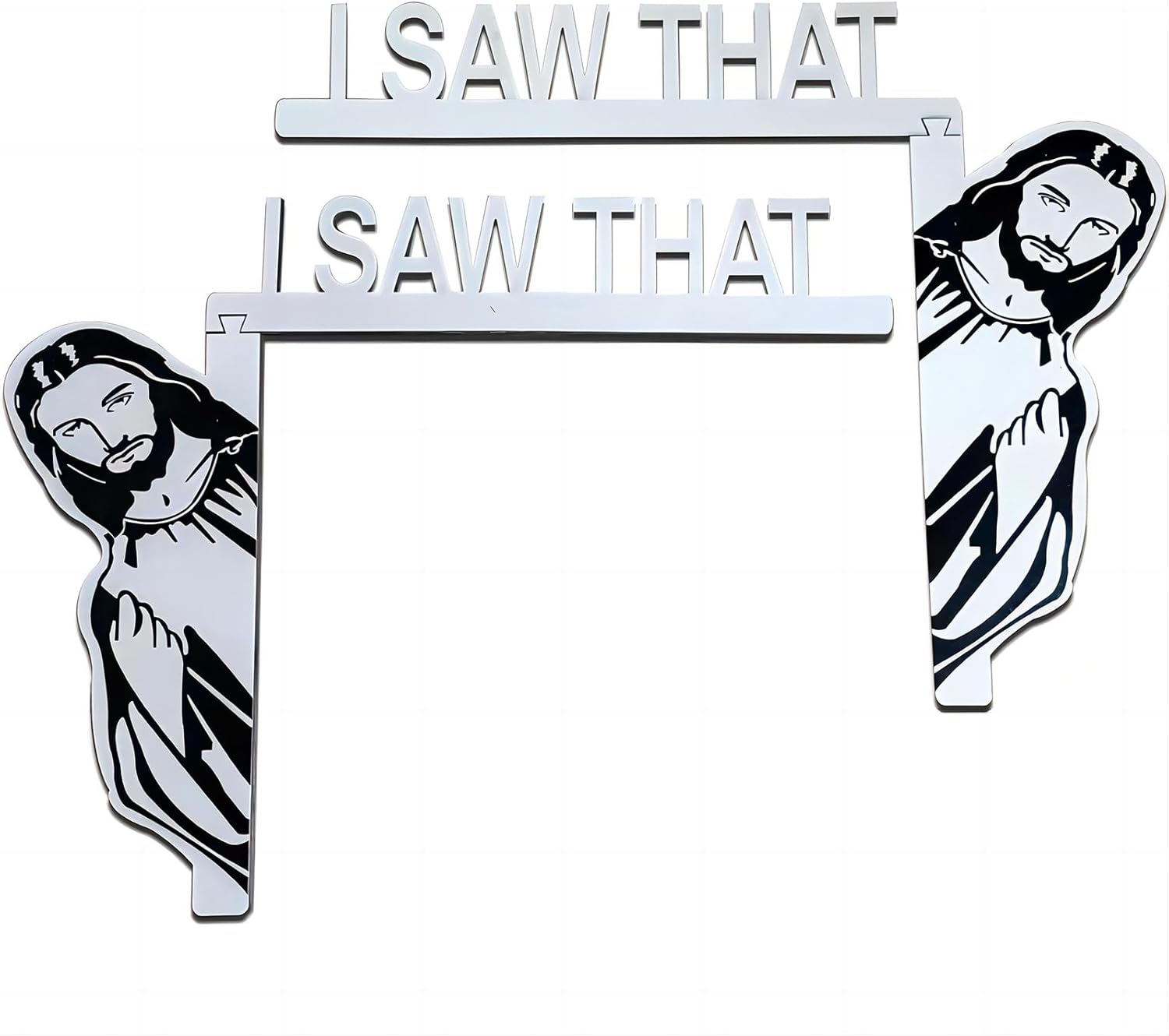 "I Saw That" Door Corner Decoration