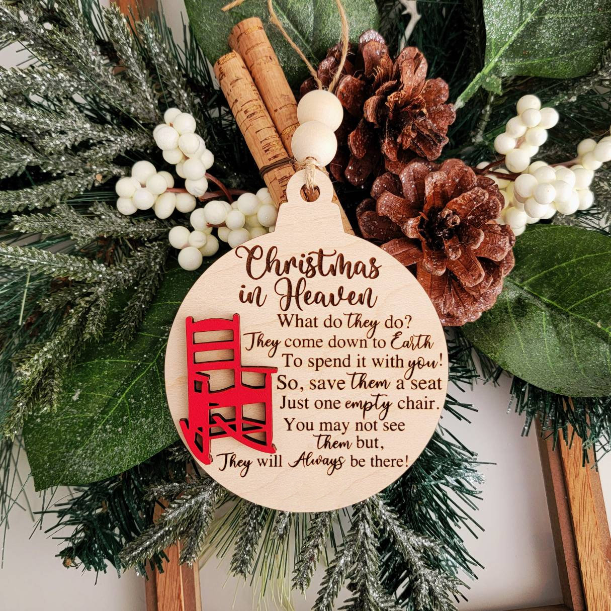 Christmas in Heaven Ornament