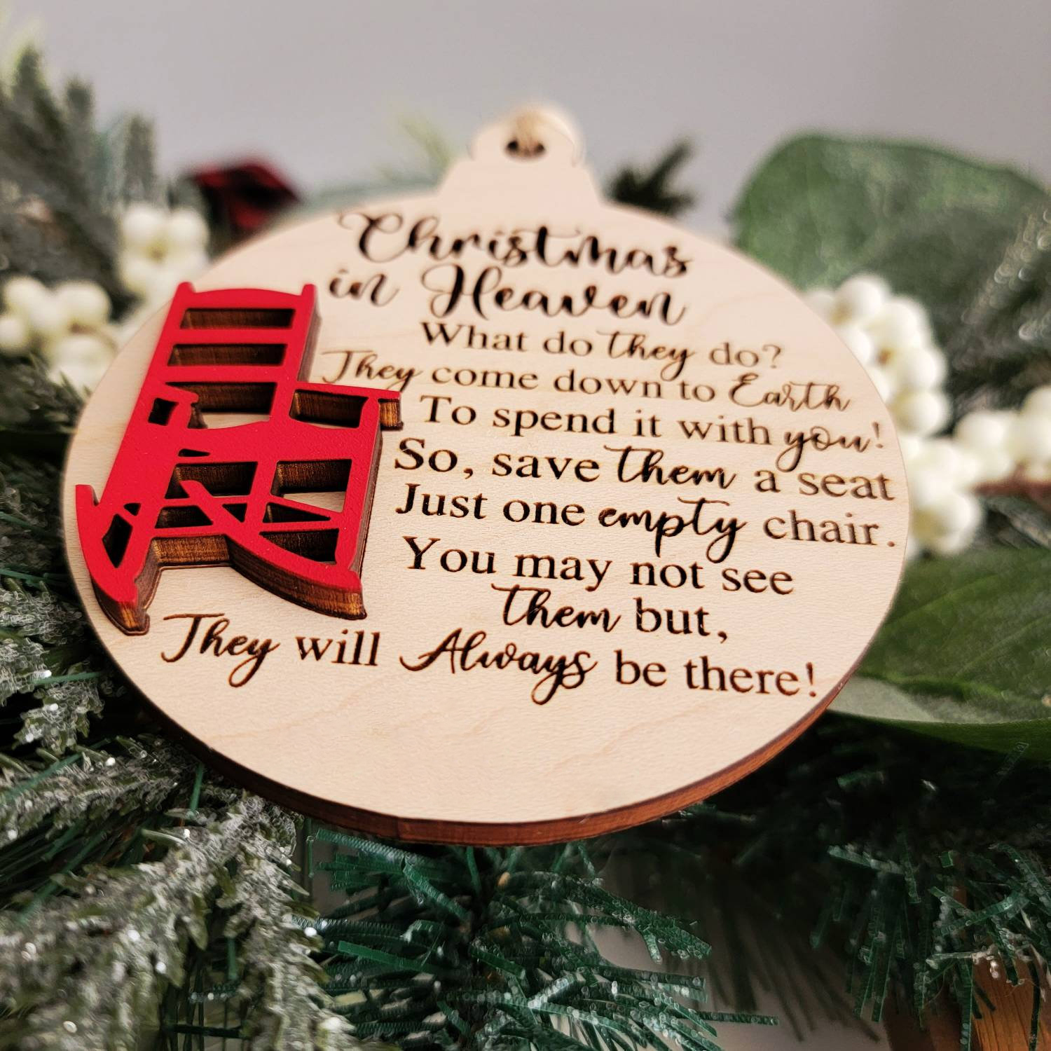 Christmas in Heaven Ornament