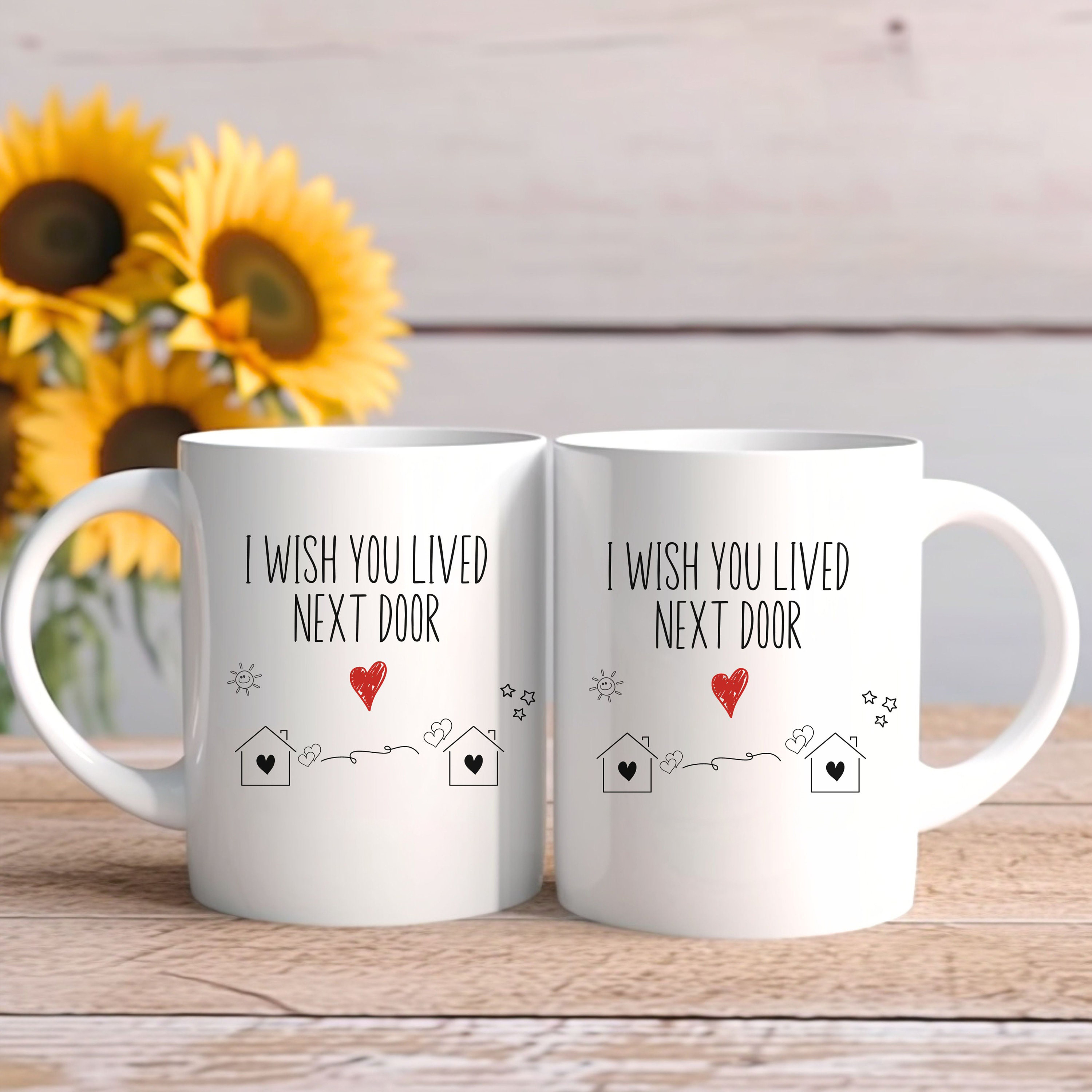 Long Distance Friendship, Moving Away Present Tea Mug