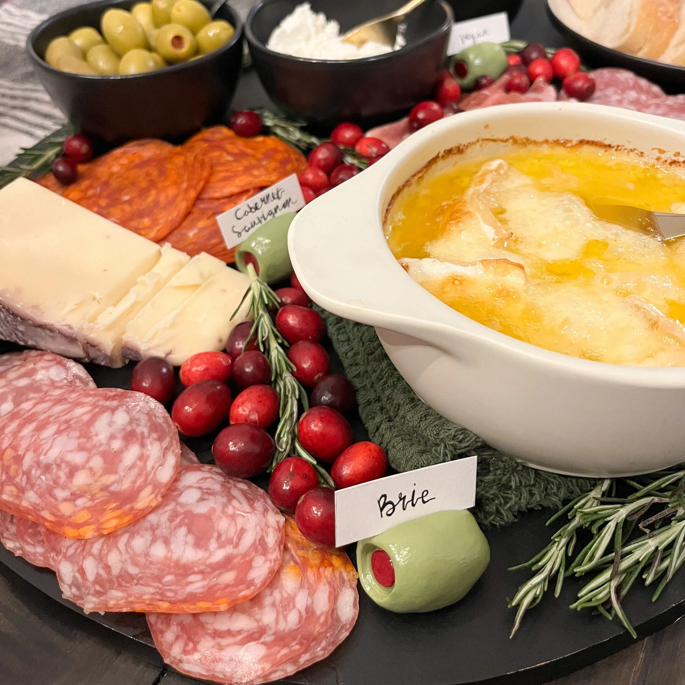 Olive Place Card Holder