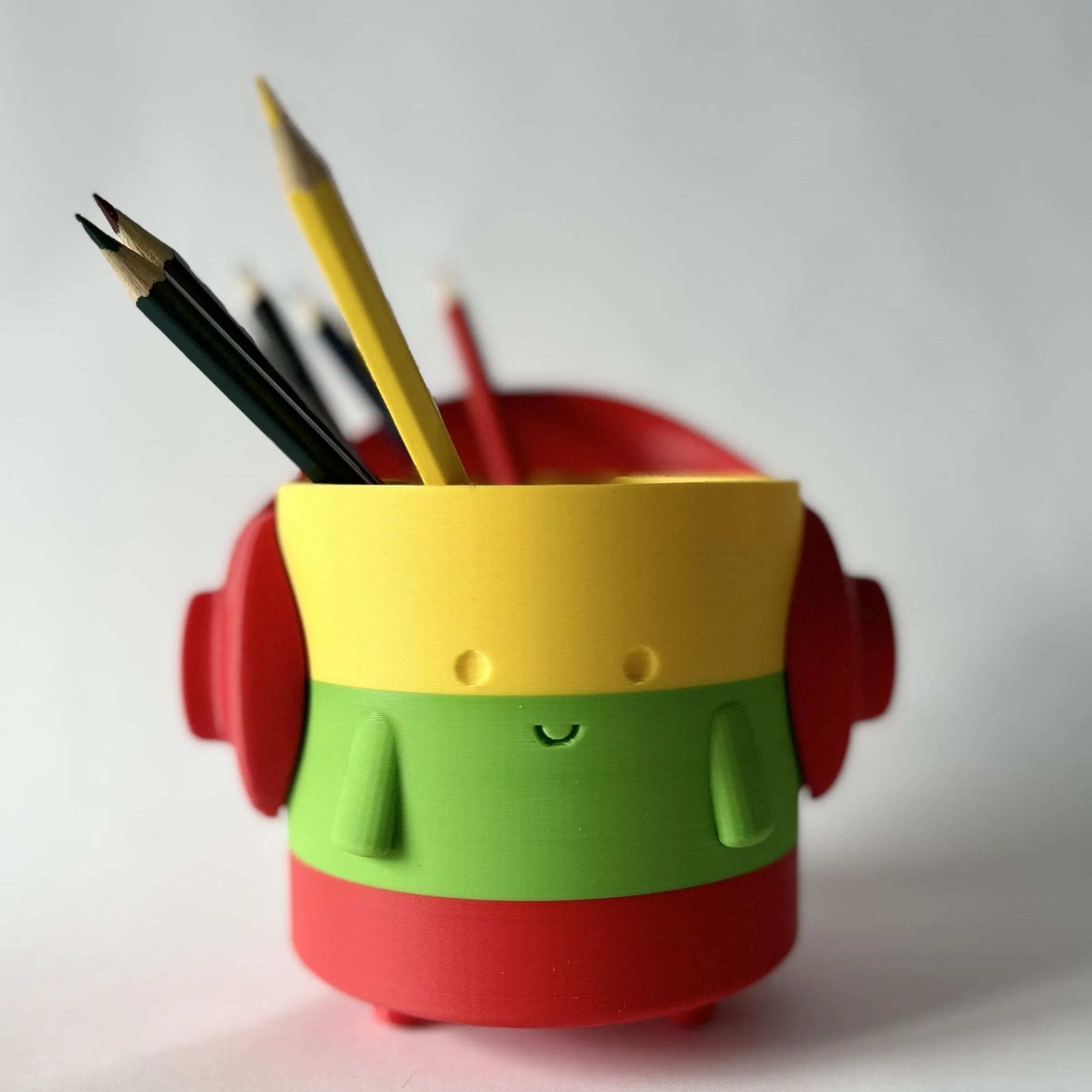 3D Printed Street Guy Pot/ Pen Holder