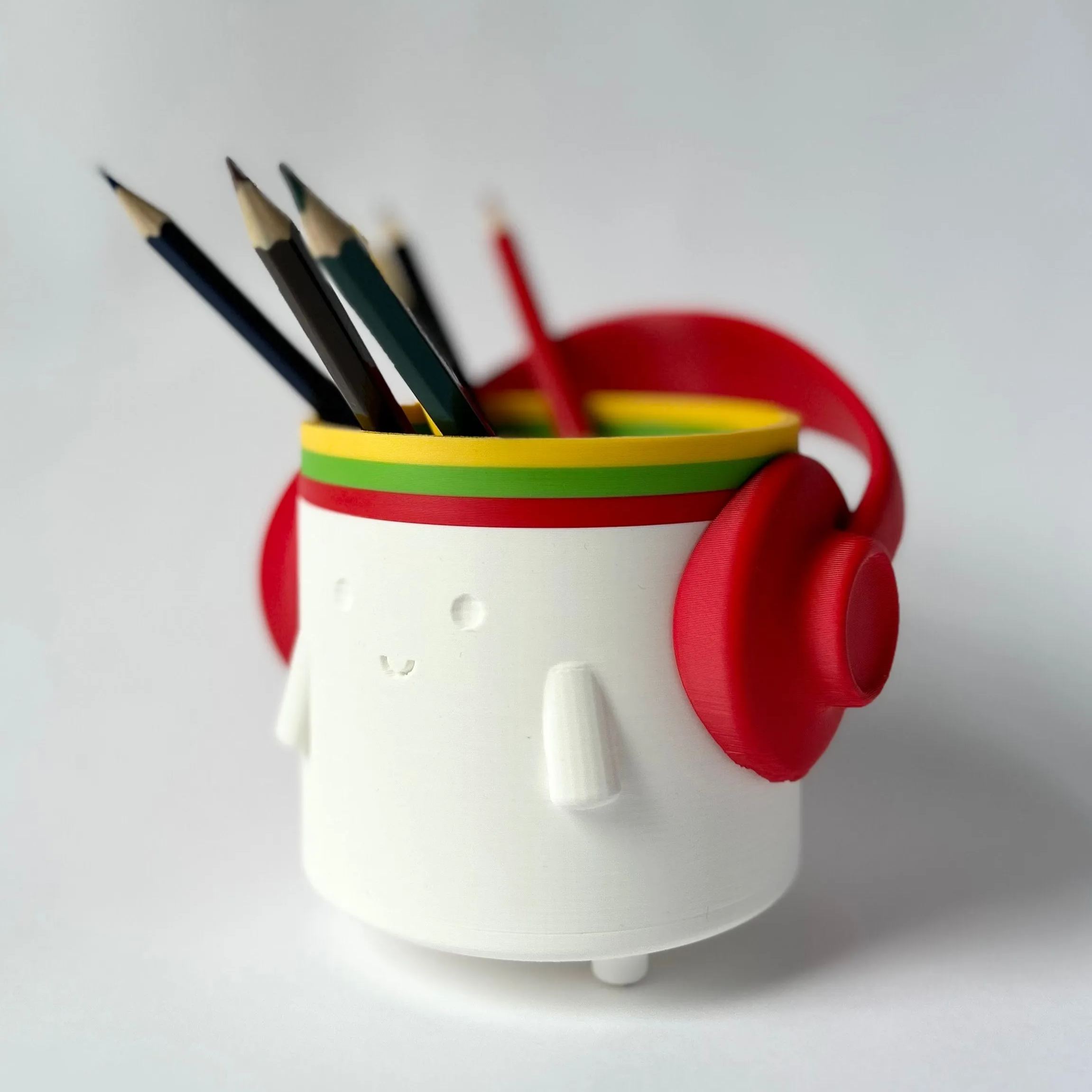 3D Printed Street Guy Pot/ Pen Holder