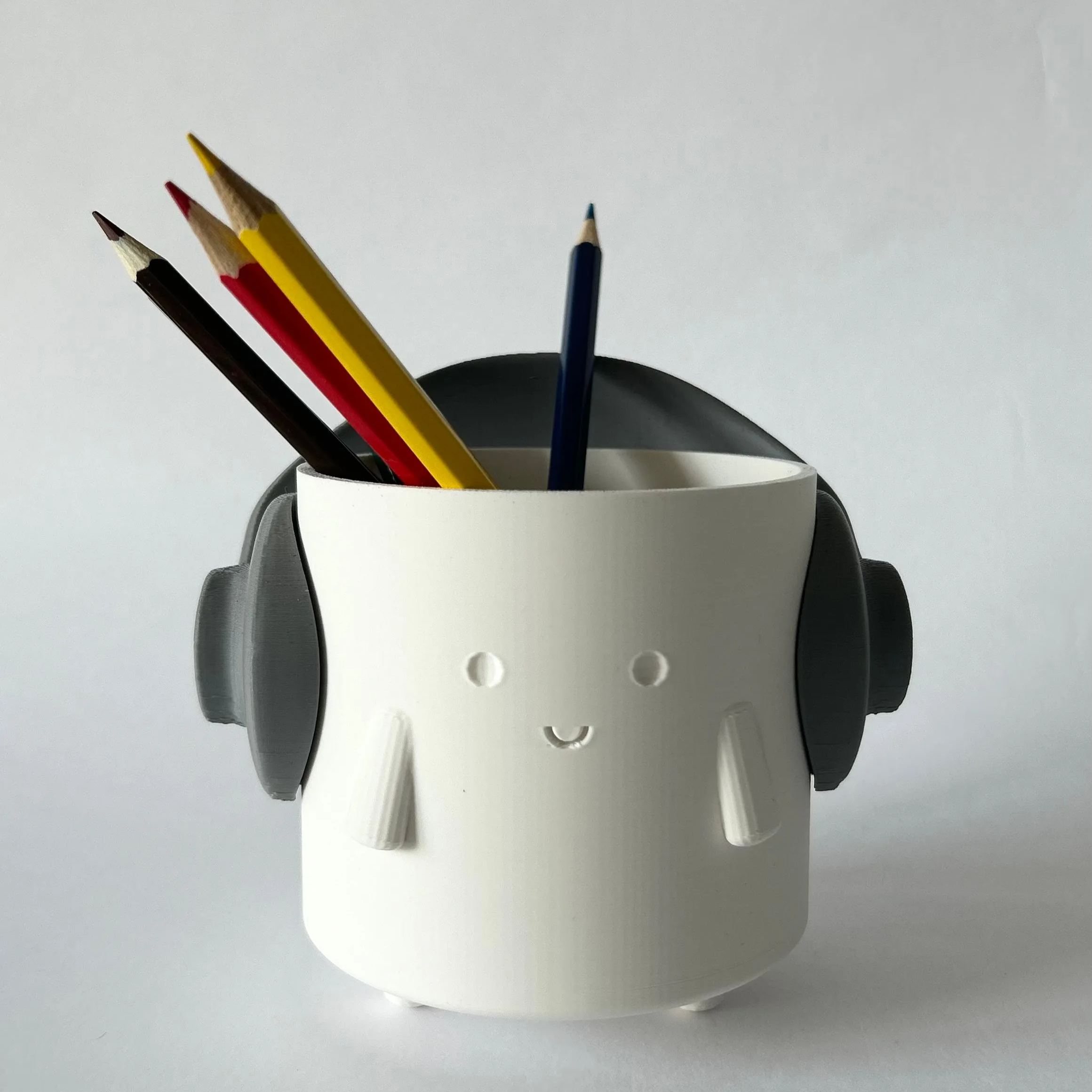 3D Printed Street Guy Pot/ Pen Holder