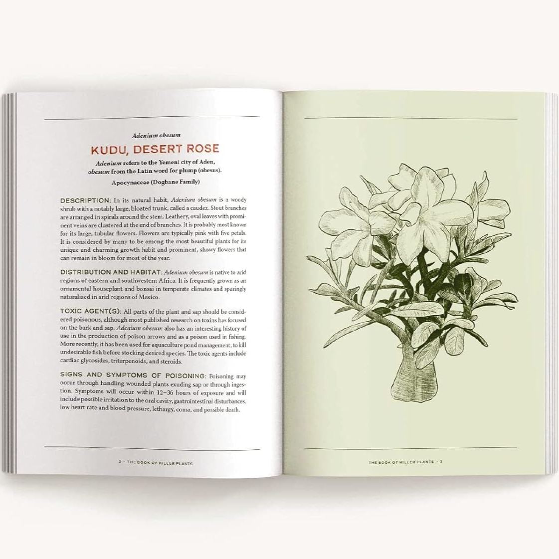 The Book of Killer Plants: A Field Guide to Nature's Deadliest Creations