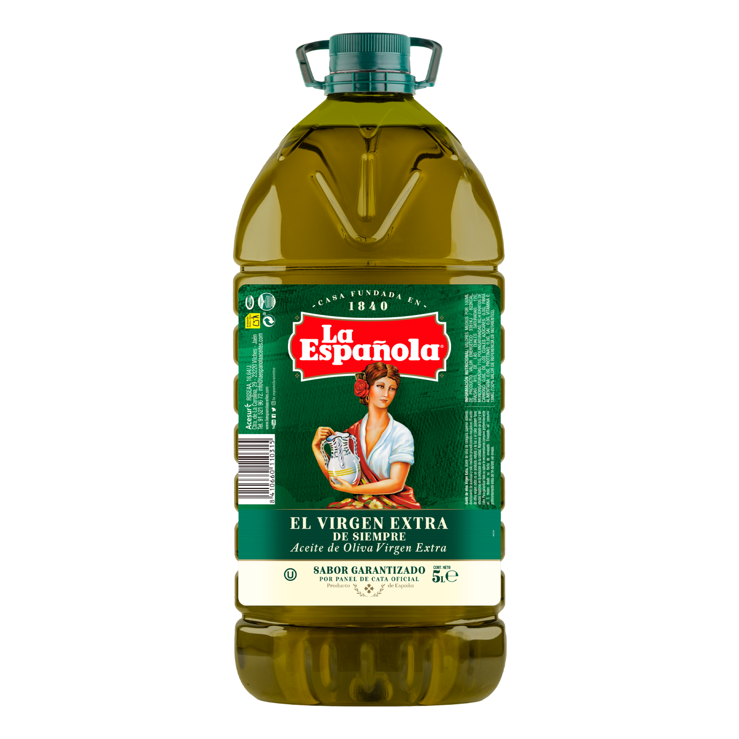 Aceite de Oliva Virgen Extra La Española en Garrafa de 5L