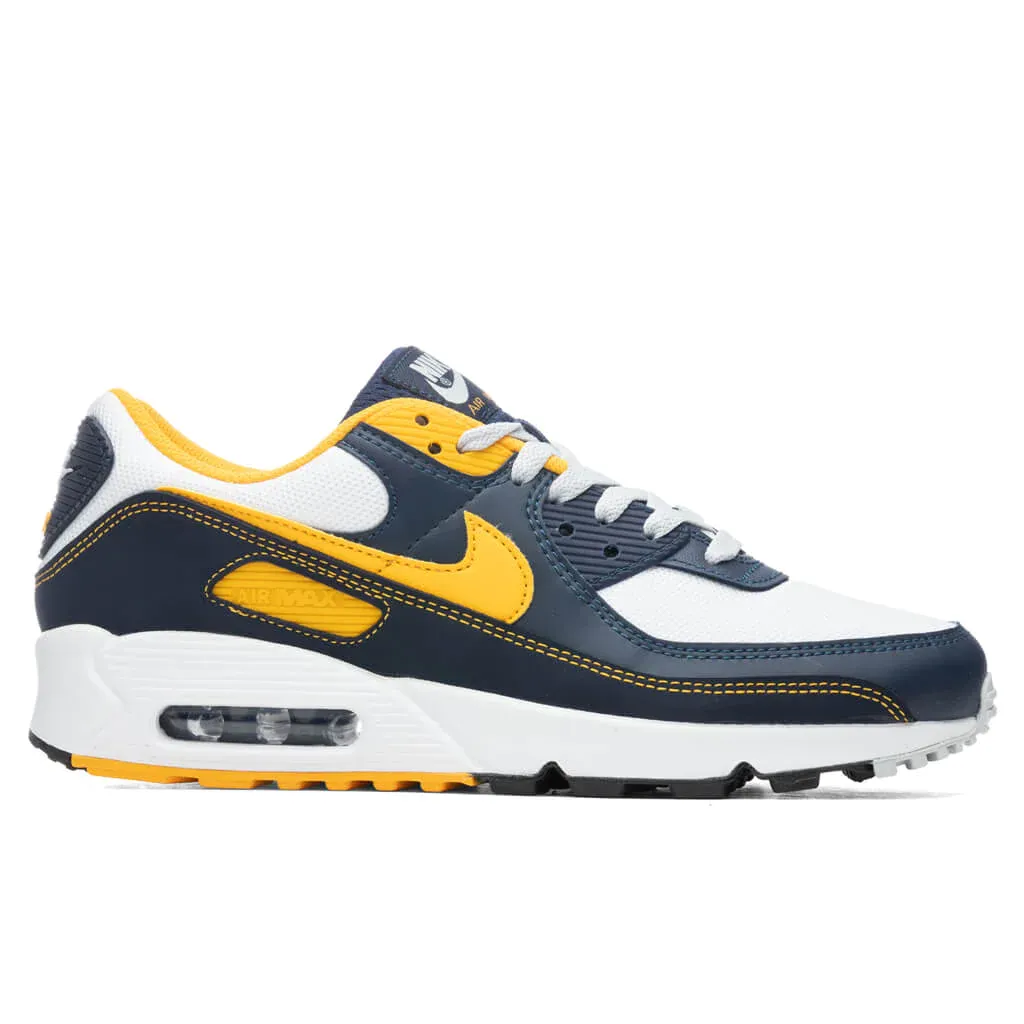 2025 Hot Sale Sneakers (in University Gold and Midnight Navy)