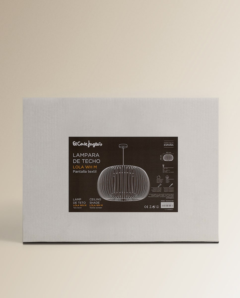 Lámpara de techo Lola El Corte Inglés