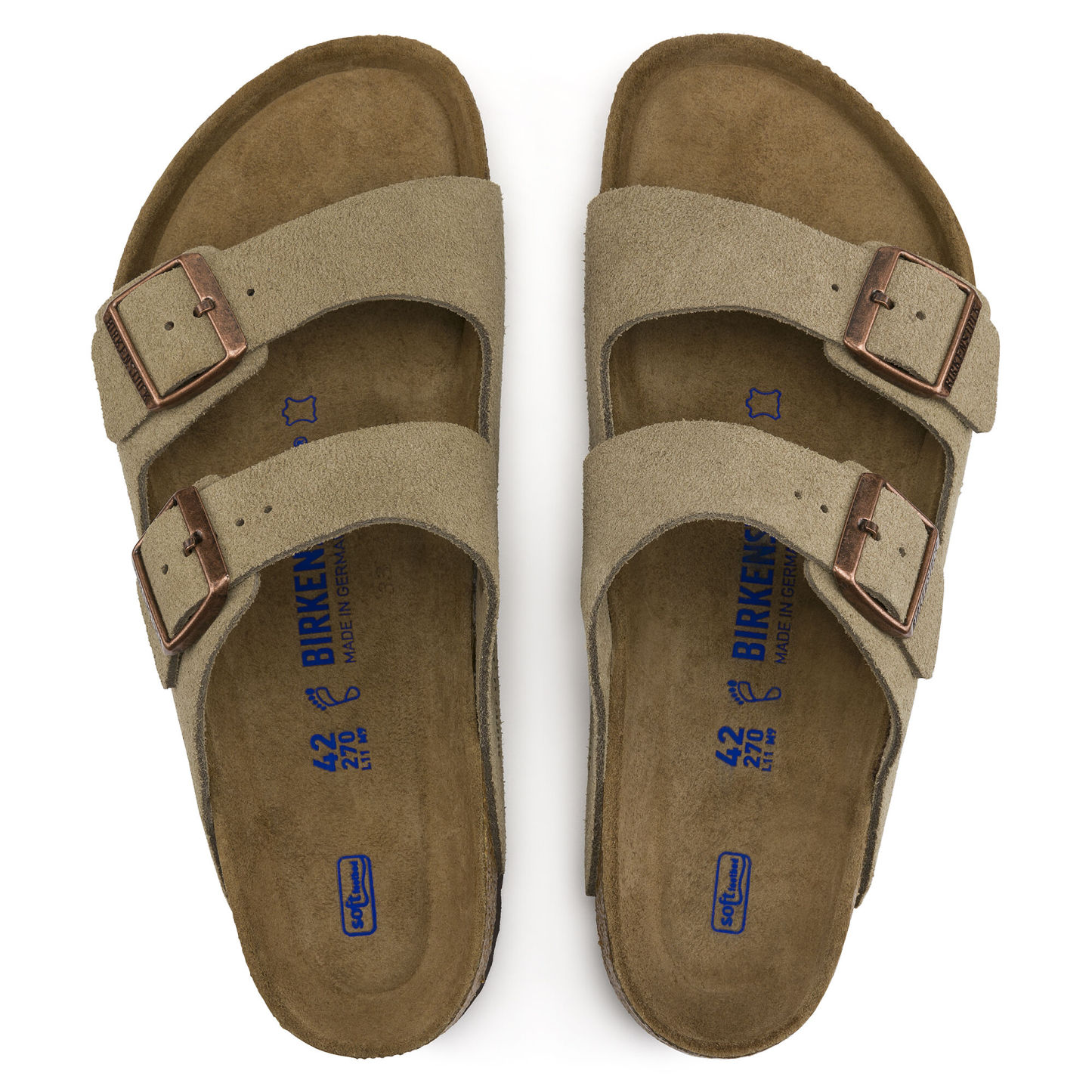 Arizona Soft Footbed Suede Leather
