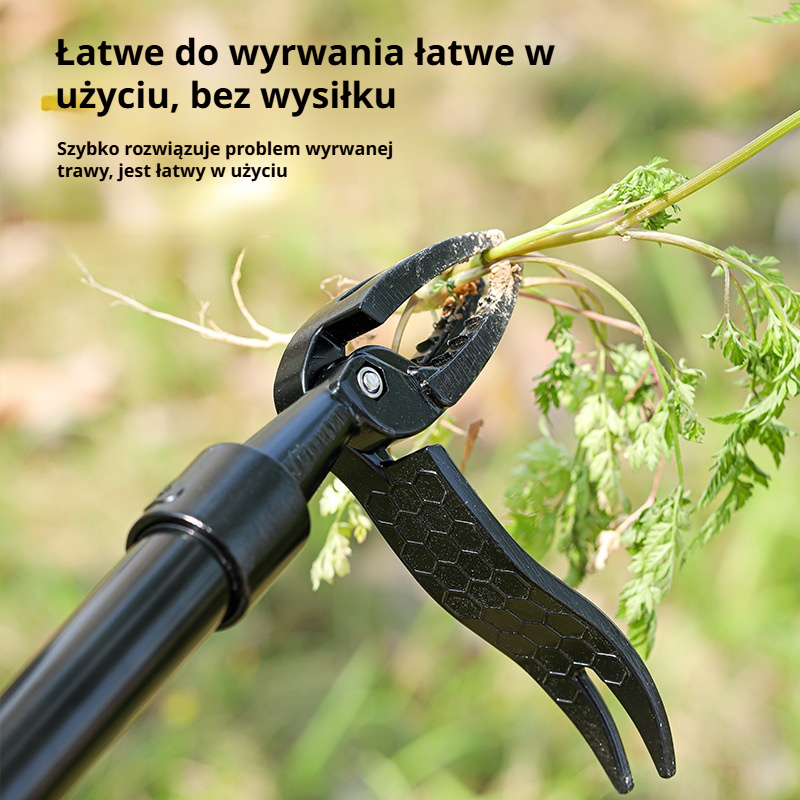 Wyrywacz chwastów bez schylania się, trójstopniowy stojący wyrywacz chwastów, wyrywacz do korzeni