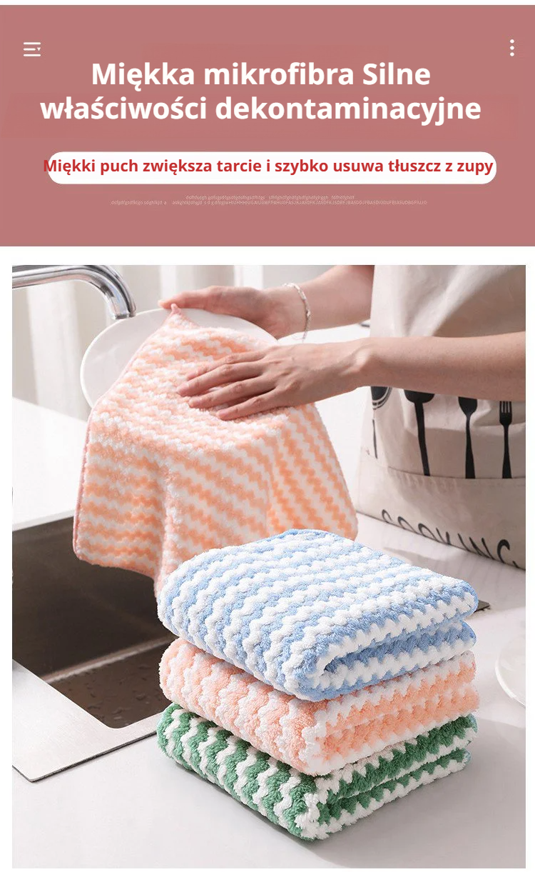 Pakiet chłonnych ściereczek Lazy Kitchen