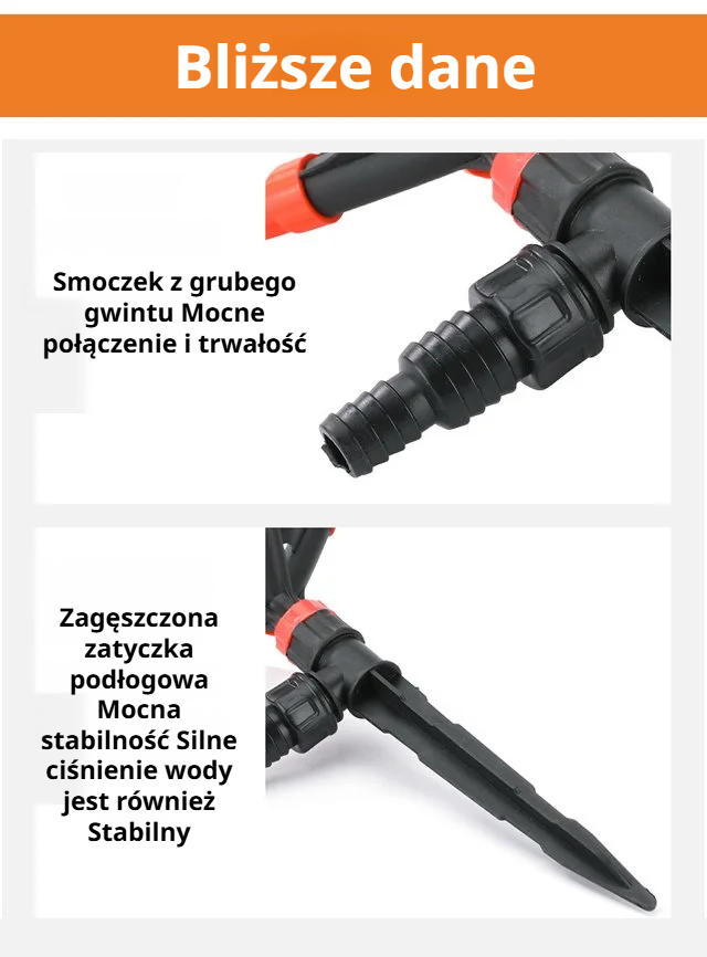 Efektywne nawadnianie trawnika obrotową dyszą