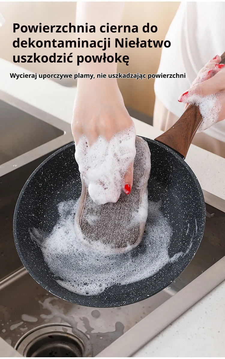 Magic wipe usuwa trudne plamy bez chemii