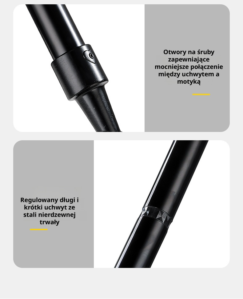 Ergonomiczny uchwyt wyrywacza chwastów