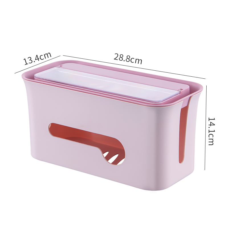 Wielofunkcyjna skrzynka do przechowywania kabli i gniazd, organizer przewodów