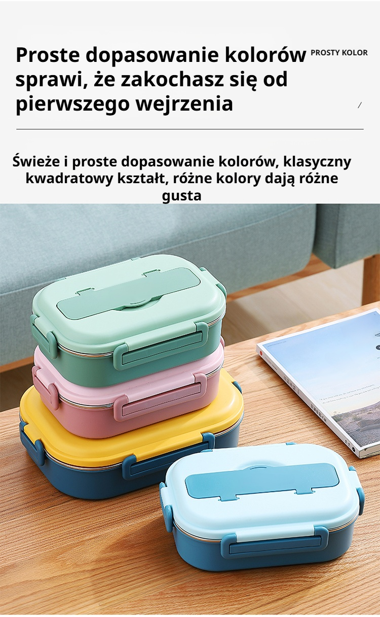 Praktyczny lunchbox termiczny na obiady do szkoły