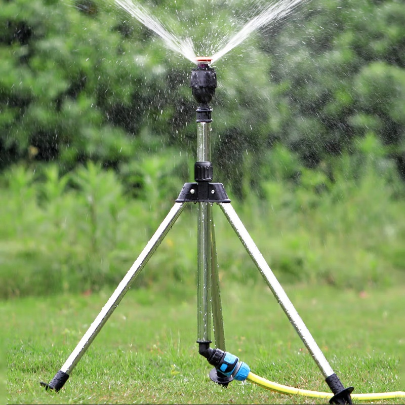 Automatic rotating sprinkler irrigation spray garden watering artifact green lawn sprinkler 360 degr