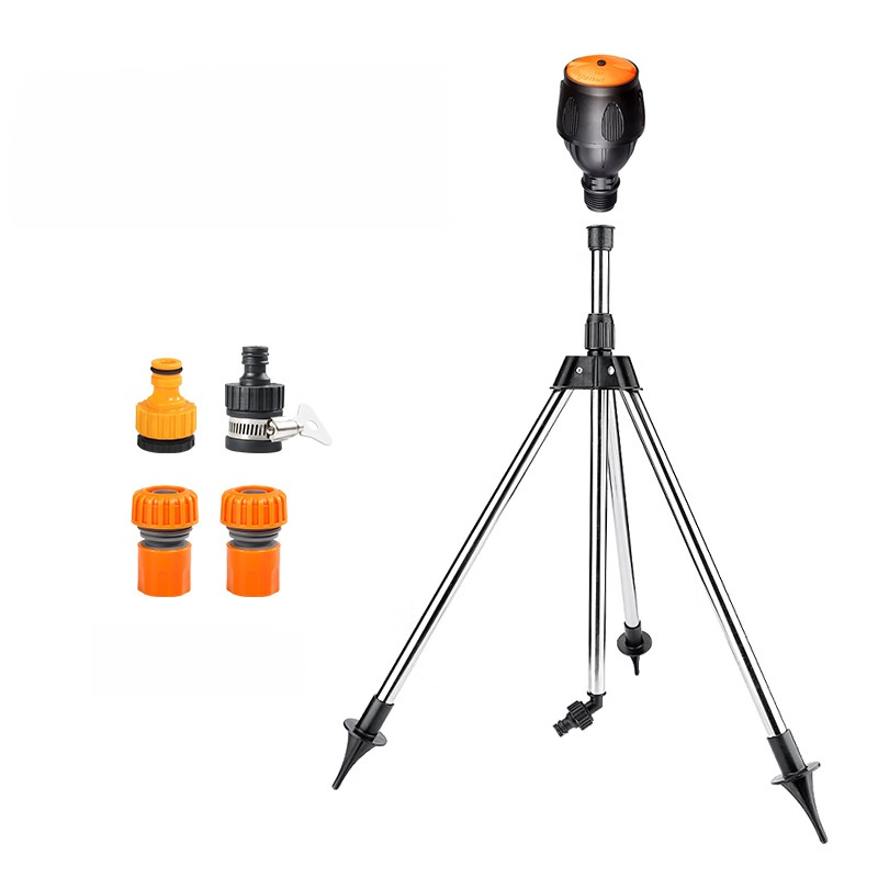 Automatic rotating sprinkler irrigation spray garden watering artifact green lawn sprinkler 360 degr