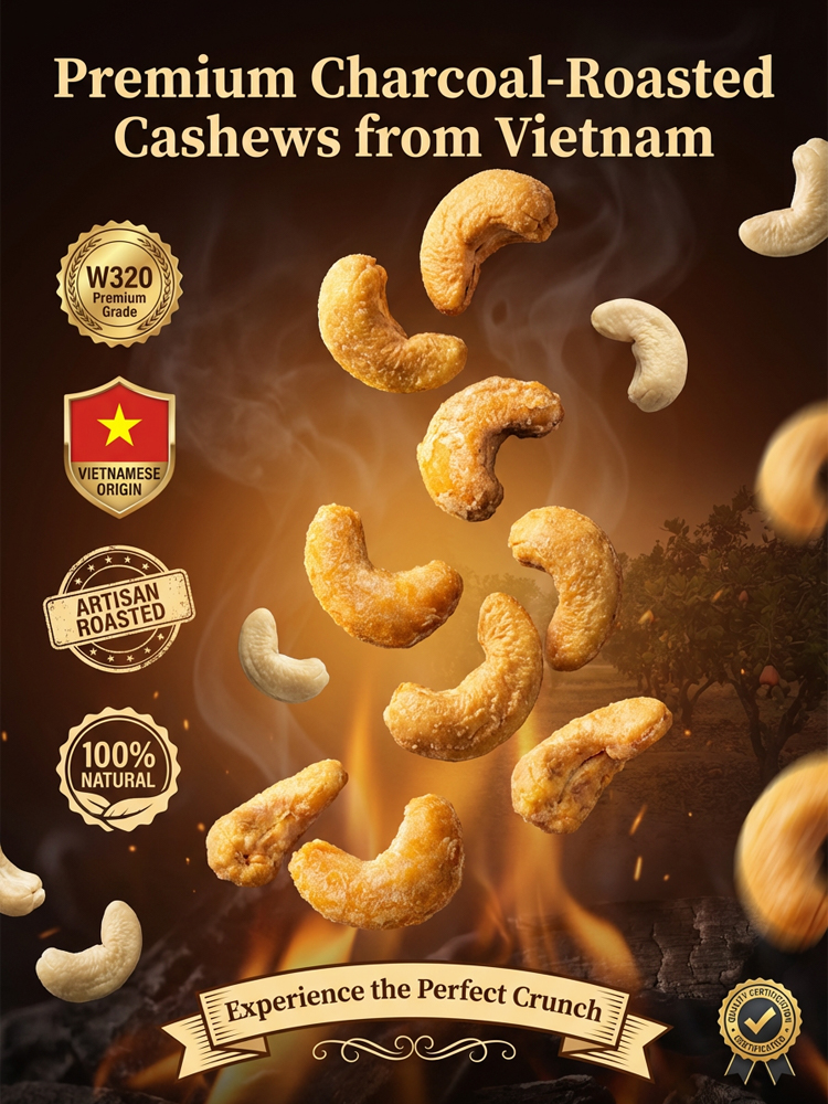  【🥜🥜Only 300 left — miss it and wait another year!】Premium Vietnamese W240 Cashews, freshly harvested with incredibly rich and plump flesh! ✨