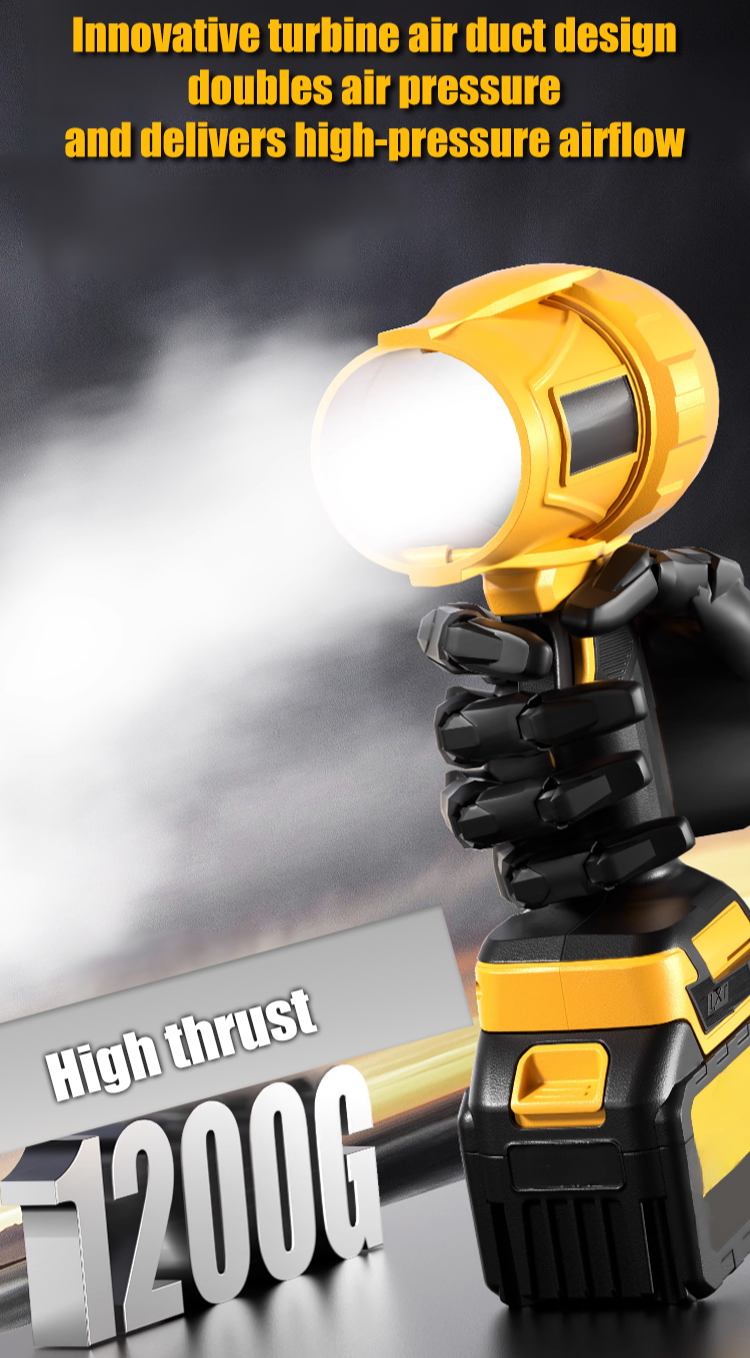 【German Craftsmanship, 10-Year Quality Warranty】Industrial Brushless Lithium Battery Electric Blower