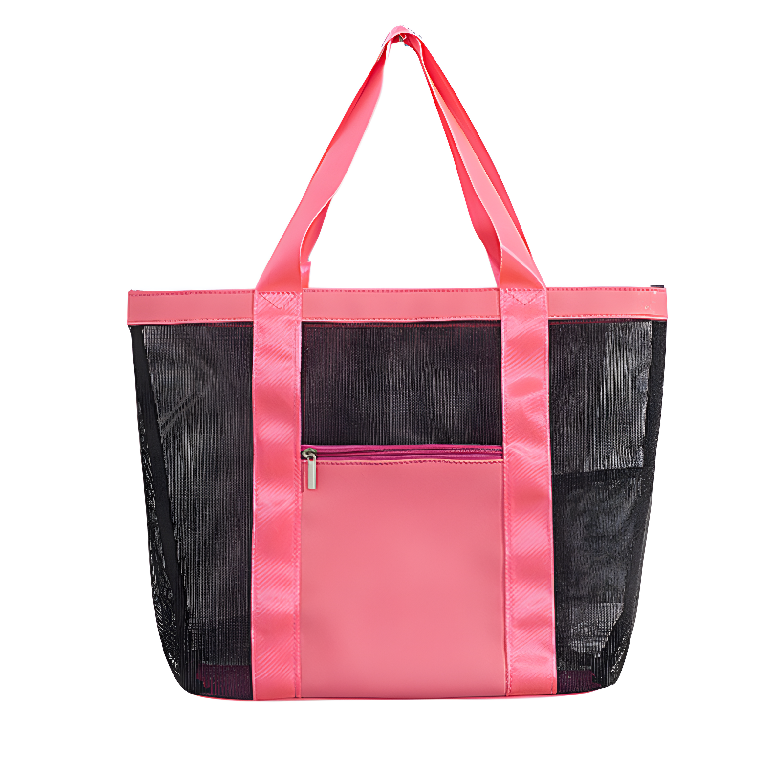 New travel beach bag storage bag portable outdoor storage bag wash swimming bag PVC grid shoulder 