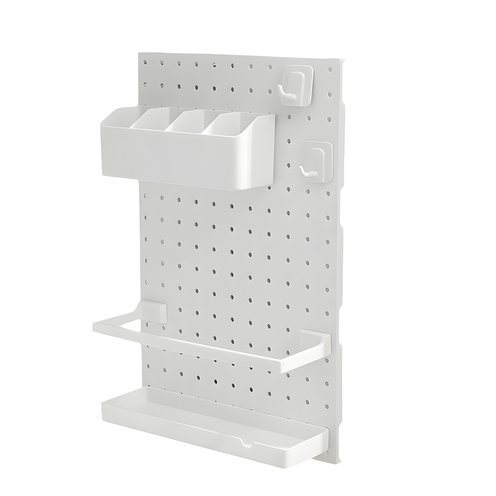 Kitchen cabinet door plastic wrap storage rack storage box wall-mounted cabinet door inside shelf si