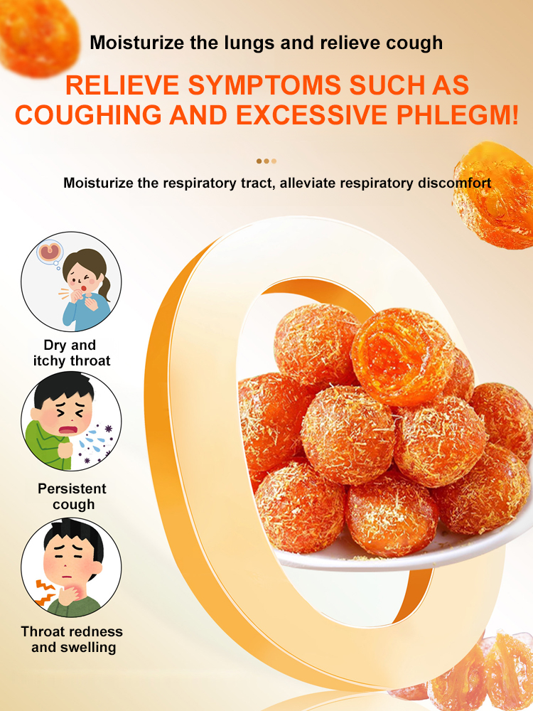 [🎈Freshly picked, all-natural and additive-free.] Antioxidant and Lung-Nourishing Dried Kumquat with Licorice